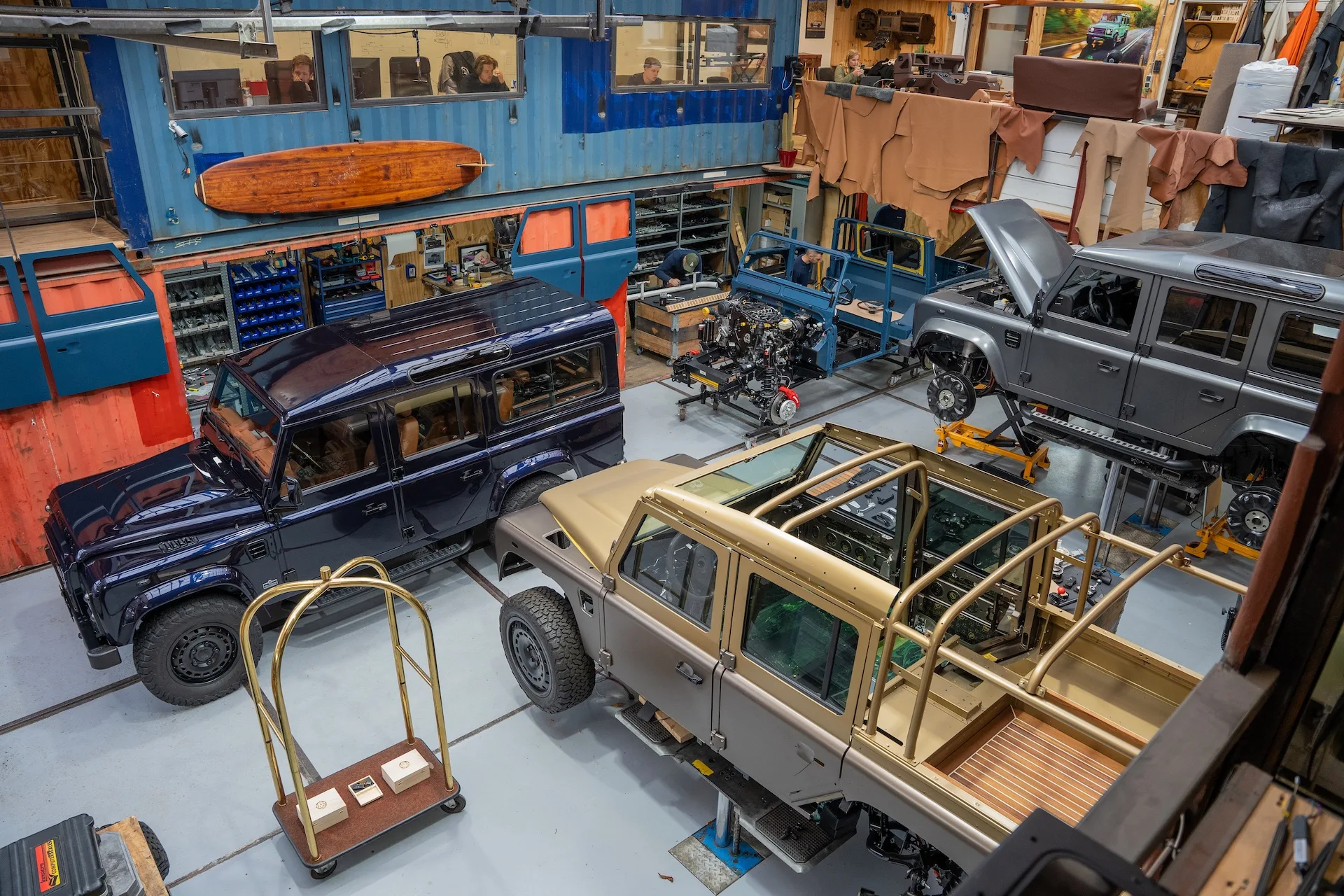 The Landrovers